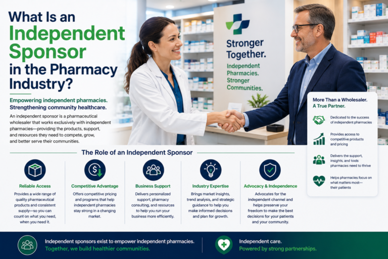 What Is an Independent Sponsor in the Pharmacy Industry?