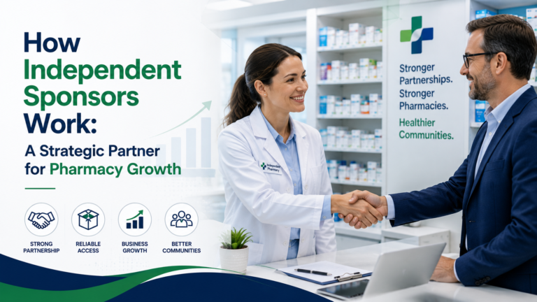 How Independent Sponsors Work: A Strategic Partner for Pharmacy Growth